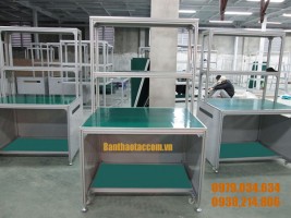 Bàn lắp ráp công nghiệp và những tiện ích mang lại