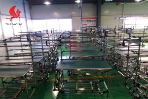 BÀN THAO TÁC GẤP GỌN – GIẢI PHÁP LINH HOẠT CHO NHÀ XƯỞNG HIỆN ĐẠI