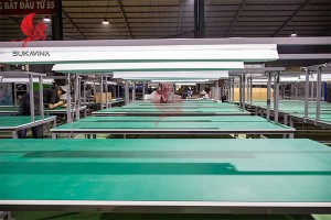 BÀN THAO TÁC MẶT GỖ CÔNG NGHIỆP LÀ GÌ? LOẠI NÀO BỀN, GIÁ TỐT CHO NHÀ XƯỞNG?