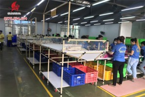 Bàn thao tác nhà xưởng -Thiết kế lắp đặt theo yêu cầu Bàn thao tác nhà xưởng -Thiết kế lắp đặt theo yêu cầu