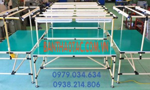 Xưởng sản xuất bàn thao tác tại Hồ Chí Minh