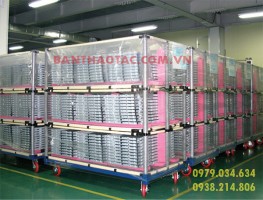 Kệ ống thép bọc nhựa – kệ tải trọng nặng Kệ ống thép bọc nhựa – kệ tải trọng nặng