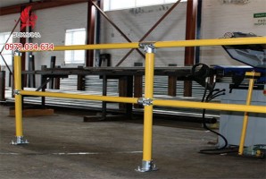 Ống Thép Bọc Nhựa Làm Hàng Rào Cảnh Báo Ống Thép Bọc Nhựa Làm Hàng Rào Cảnh Báo