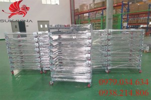Sukavina cung cấp xe đẩy hàng inox Sukavina cung cấp xe đẩy hàng inox